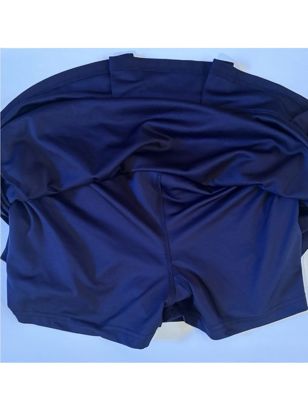 Bolle Navy Tennis Golf Skort Athletic Pickleball Skirt Built In Shorts Large - Picture 5 of 7